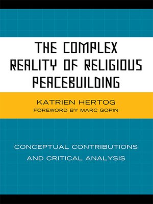 cover image of The Complex Reality of Religious Peacebuilding